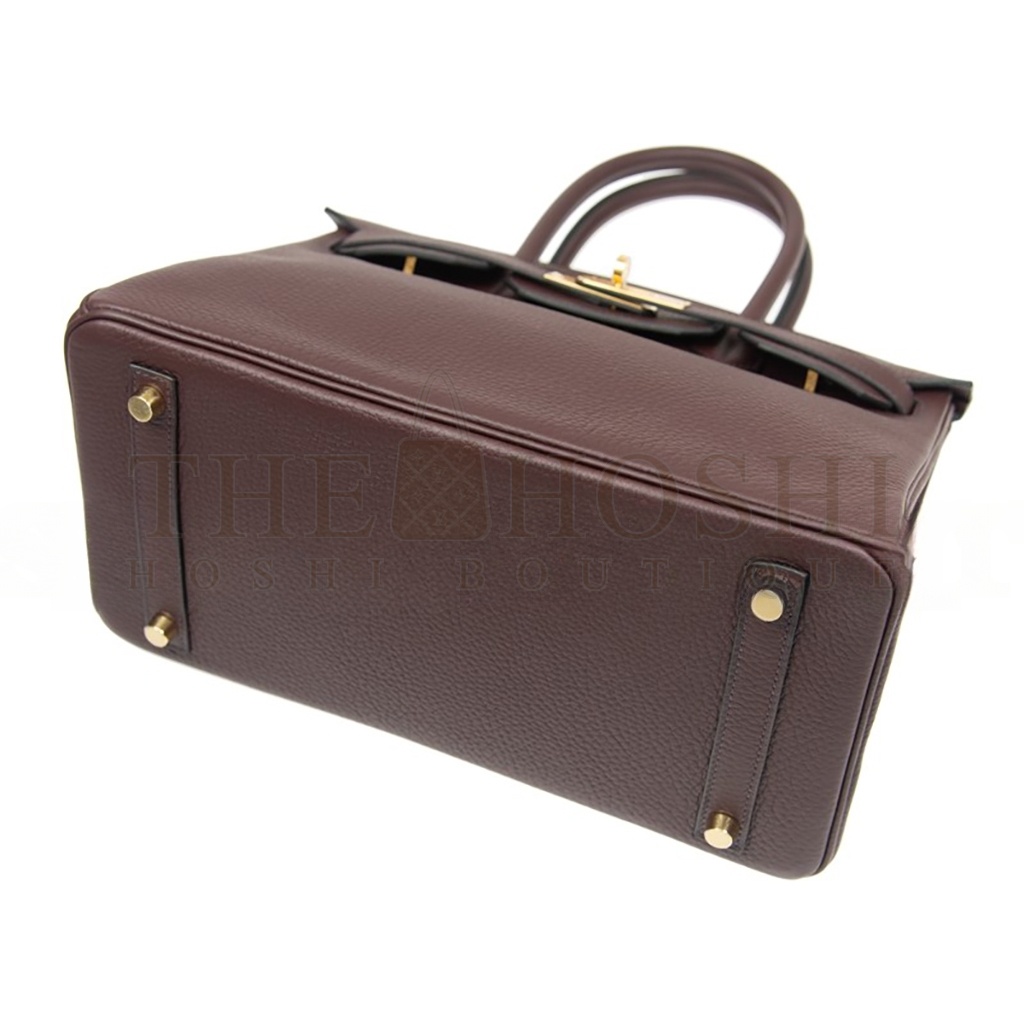 H**me5 BIRKIN 25 TOGO LEATHER CERAMIC COLOR HIGH-END LUXURY GOLD BUCKLE HANDBAG BK300GTCGP5297 (25*20*13cm) Master Quality